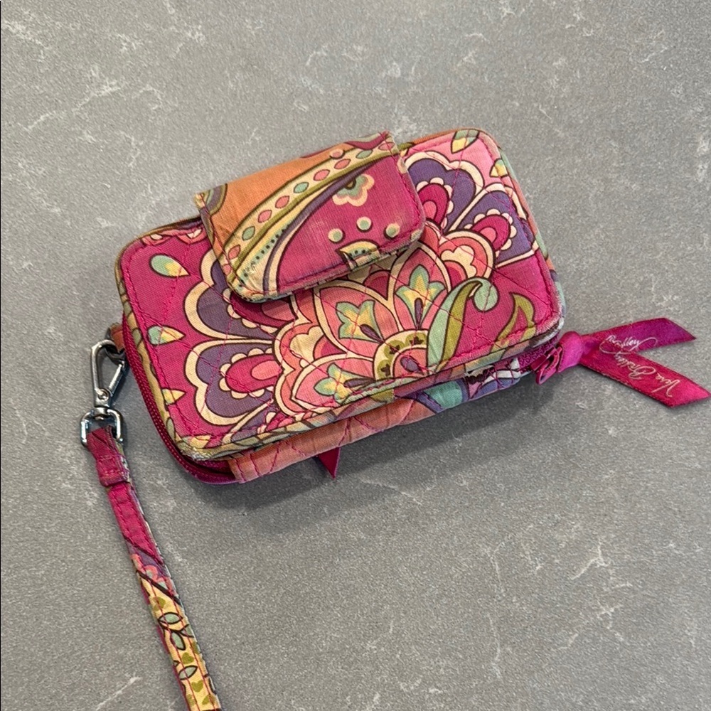 Vera Bradley Pink Wallet - Picture 2 of 5